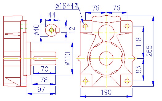 KF-150缓冲型圣音电机图