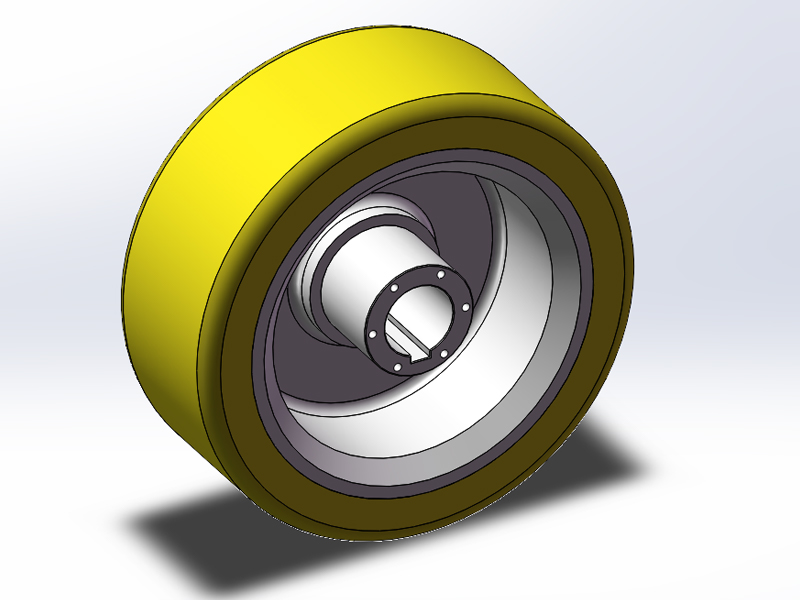 医疗机器人聚氨酯轮